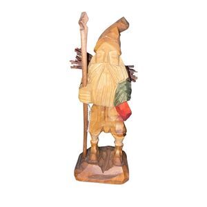 Heinzellerhaus Oberammergau German Hand Carved Wood Folk Art Figurine - Vintage